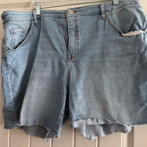 Denim Blue Women's Shorts